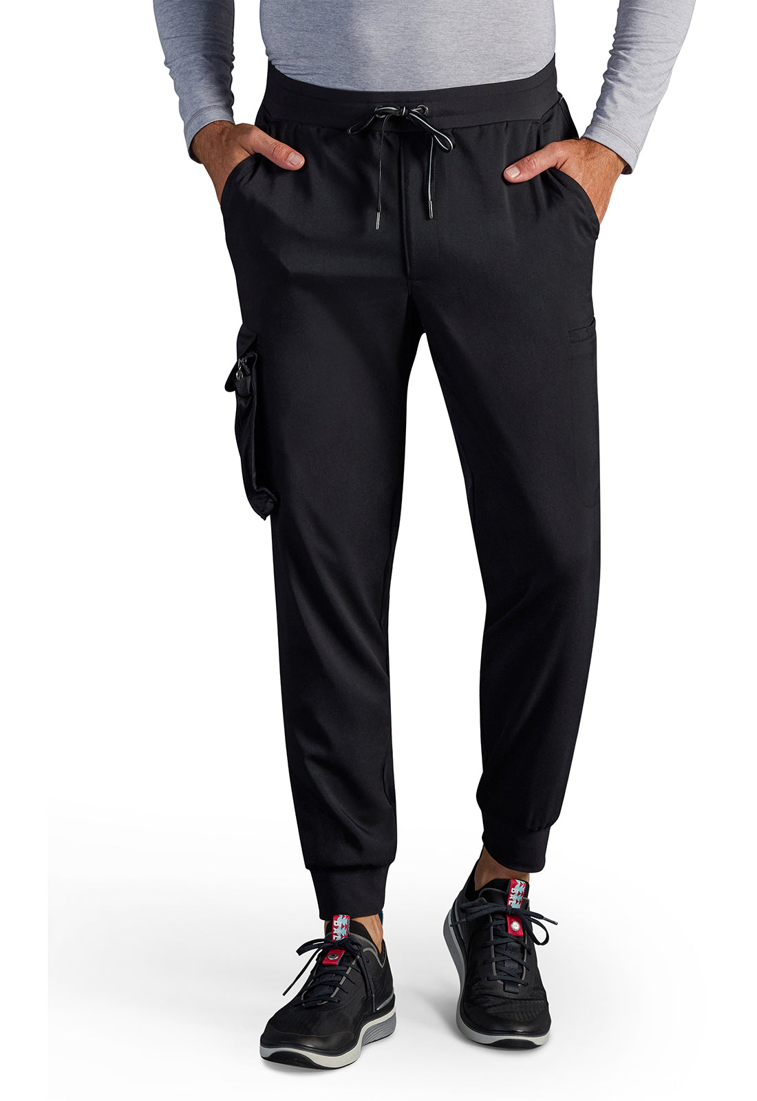 Men's Vernon Men's Mid Rise Jogger - DBLACK